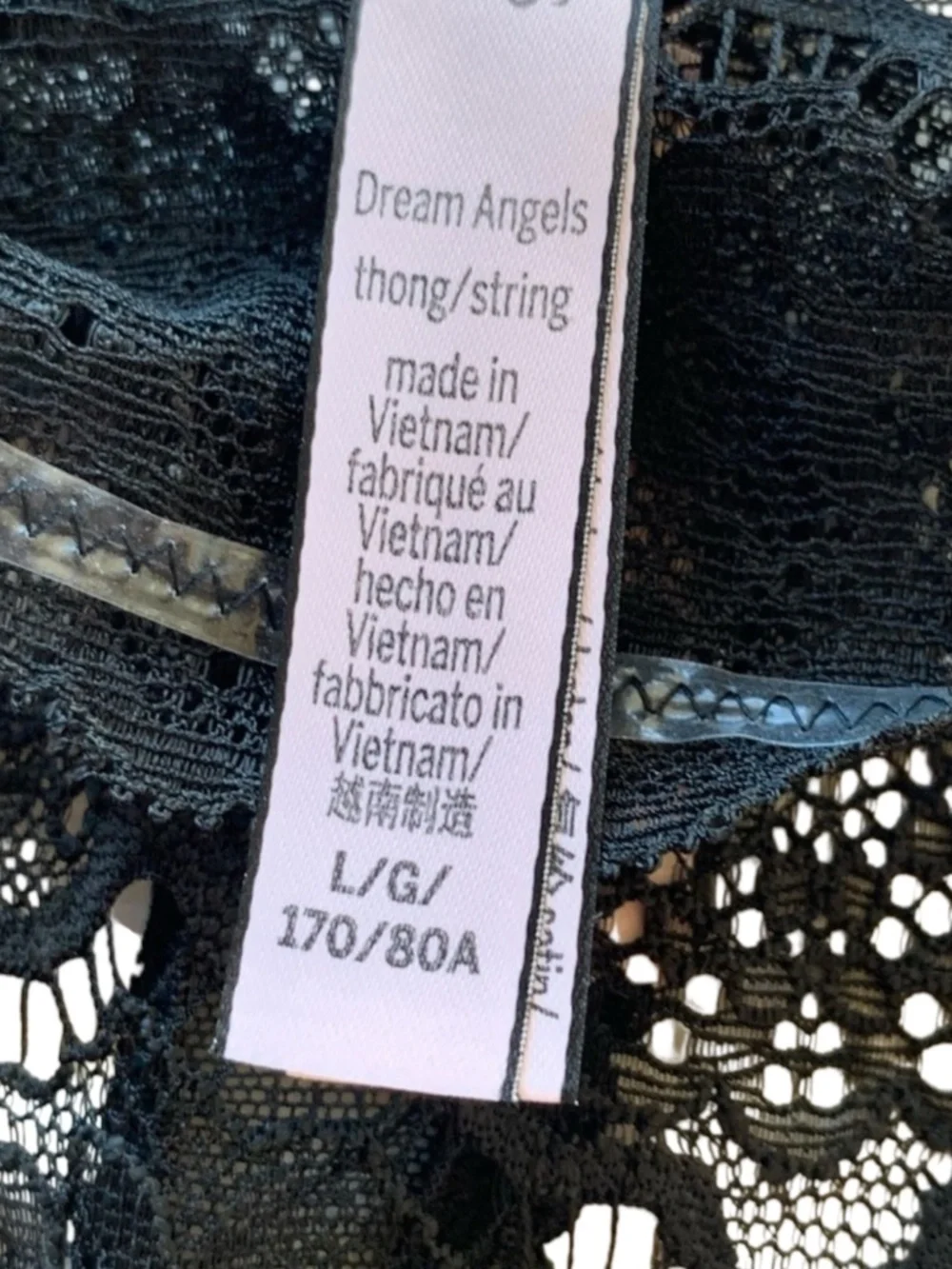 Victoria’s Secret Thong Panties Large New